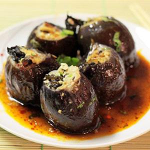 Cách làm cà tím nhồi đậu hũ