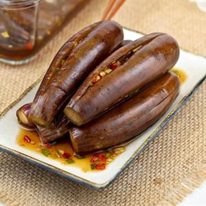 Cách làm cà tím nhồi hành lá