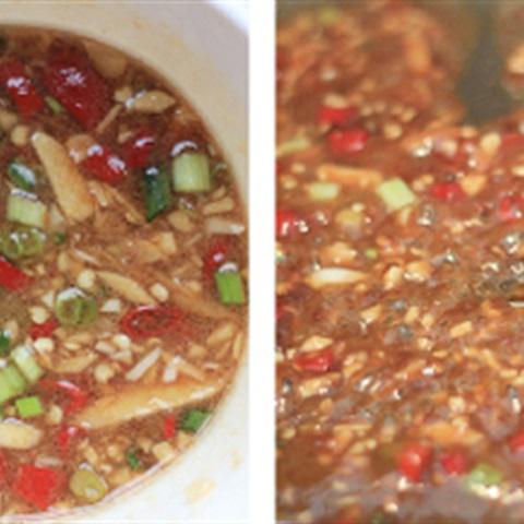 Cách làm cà tím nhồi thịt sốt chua ngọt