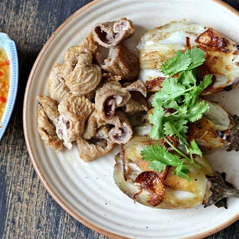 Cách làm cà tím nướng lòng non