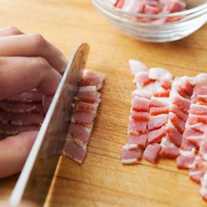 Cách làm cà tím nướng phô mai thịt xông khói