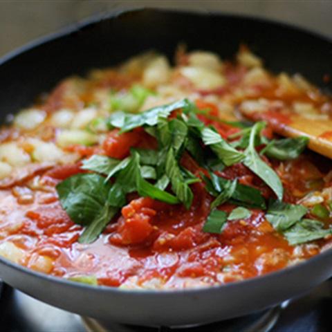 Cách làm cà tím nướng phô mai thịt xông khói