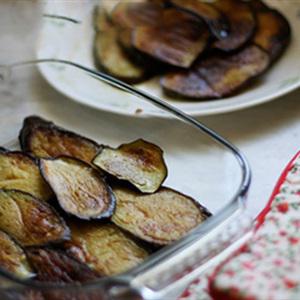 Cách làm cà tím nướng phô mai thịt xông khói