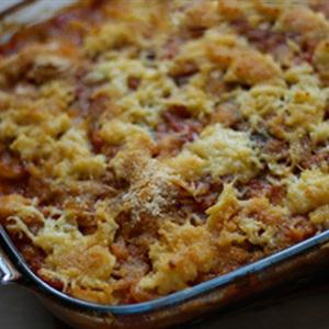 Cách làm cà tím nướng phô mai thịt xông khói