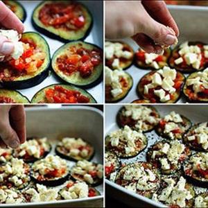 Cách làm cà tím nướng phô mai