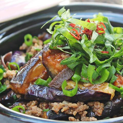 Cách làm cà tím om ngũ vị hương