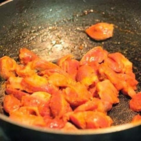 Cách làm cà tím xào mề gà