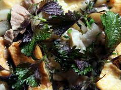 Cà tím xào tía tô