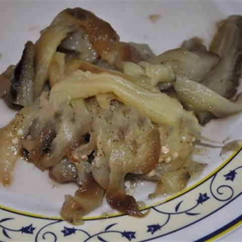 Cách làm cà tím xào trứng