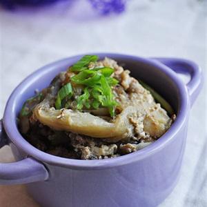 Cách làm cà tím xào trứng