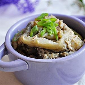 Cách làm cà tím xào trứng