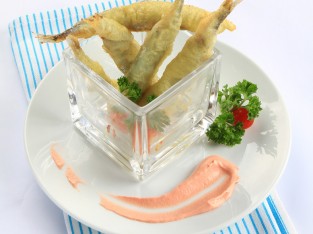Cá trứng chiên giòn sốt thousand