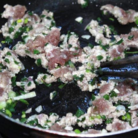 Cách làm cà xào thịt bằm