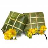 Cách gói bánh chưng chay cho ngày tết thanh tịnh, không lo béo