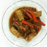 Cách kho chả lụa chay