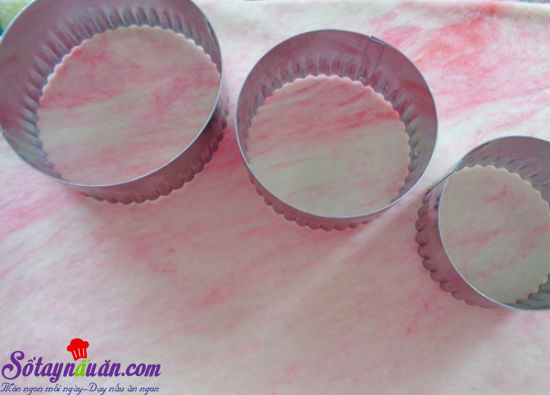 Cách làm bánh bao hoa hồng đẹp mắt