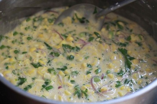 Cách làm bánh bắp chiên giòn ngon miệng