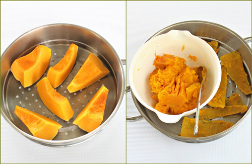 Cách làm bánh bí đỏ nhân đậu xanh