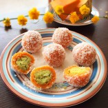 Cách làm bánh bí đỏ nhân đậu xanh