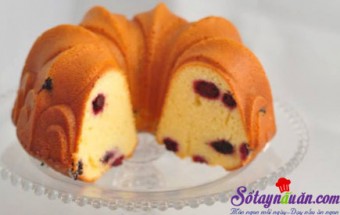 Cách làm bánh bông lan dâu tằm ngon chảy nước miếng