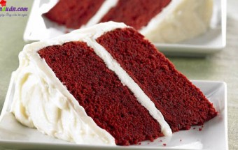 Cách làm bánh bông lan màu đỏ nhung đặc biệt