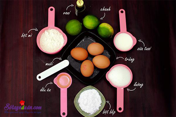 Cách làm bánh bông lan ngon chỉ bằng nồi cơm điện