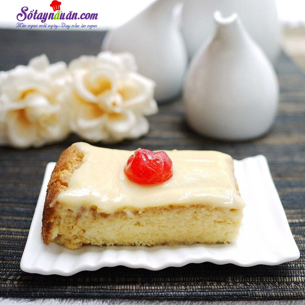 Cách làm bánh bông lan sữa mềm ngon ngây ngất