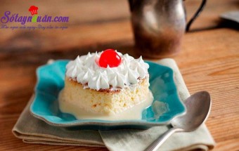 Cách làm bánh bông lan sữa mềm ngon ngây ngất