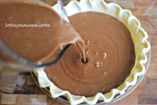 Cách làm bánh chocolate (Chocolate Pie)