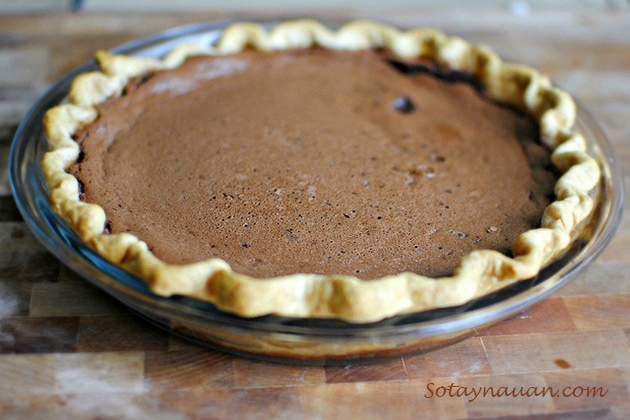 Cách làm bánh chocolate (Chocolate Pie)