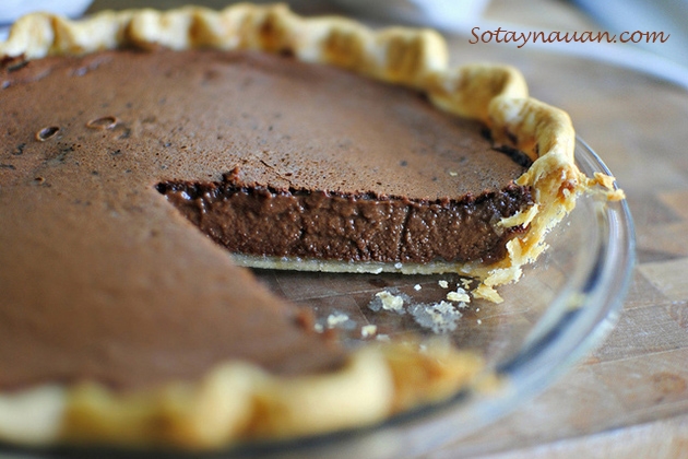 Cách làm bánh chocolate (Chocolate Pie)