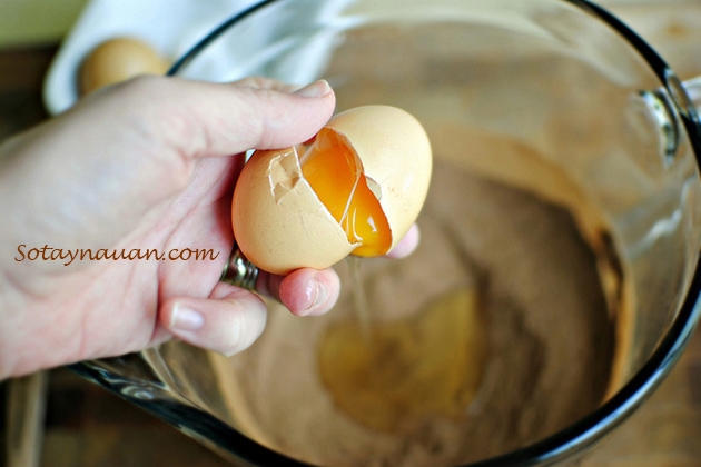 Cách làm bánh chocolate (Chocolate Pie)