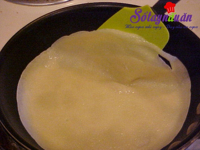Cách làm bánh crepe thơm ngon