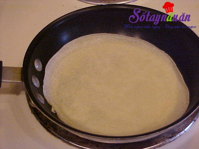 Cách làm bánh crepe thơm ngon