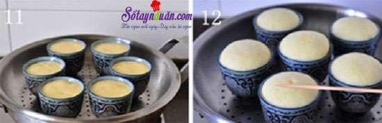 Cách làm bánh cupcake hương chanh không cần lò nướng