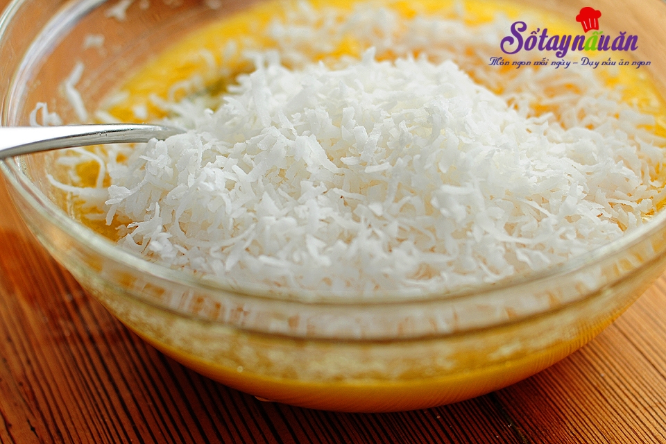 Cách làm bánh dừa nướng (coconut pie)