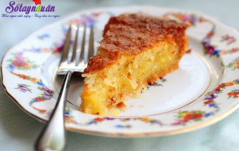 Cách làm bánh dừa nướng (coconut pie)