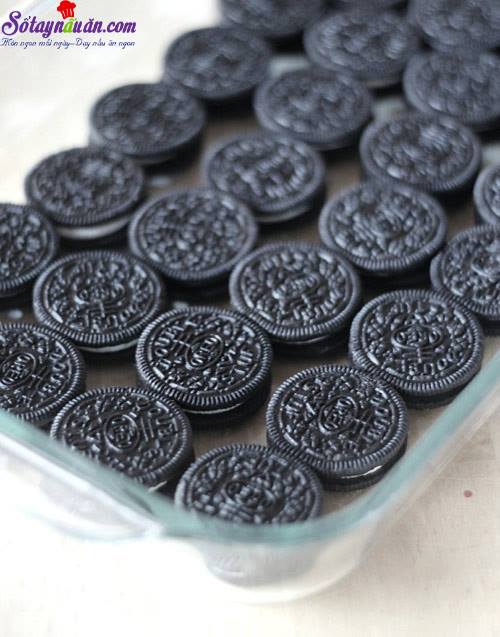 Cách làm bánh kem oreo ngon không cần lò nướng