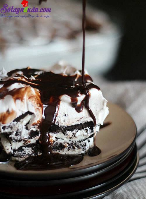 Cách làm bánh kem oreo ngon không cần lò nướng