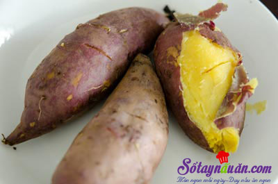 Cách làm bánh khoai lang chiên tẩm đường cực ngon