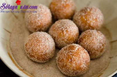 Cách làm bánh khoai lang chiên tẩm đường cực ngon