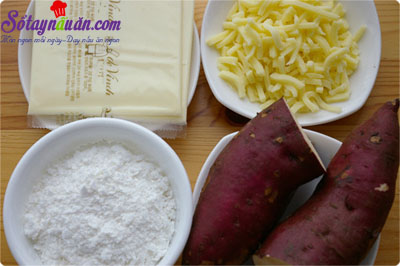 Cách làm bánh khoai lang nhân phô mai ăn ngon khó cưỡng