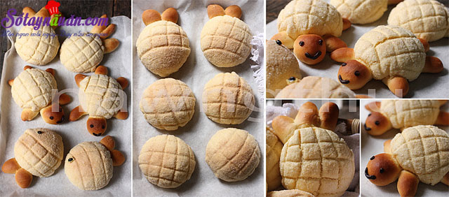 Cách làm bánh Melon pan thơm ngon hấp dẫn