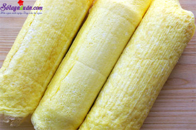 Cách làm bánh mì cuộn trứng phô mai thơm ngon hấp dẫn