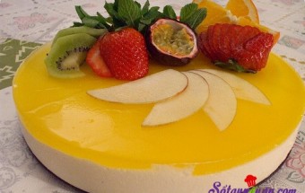 Cách làm bánh mousse chanh leo