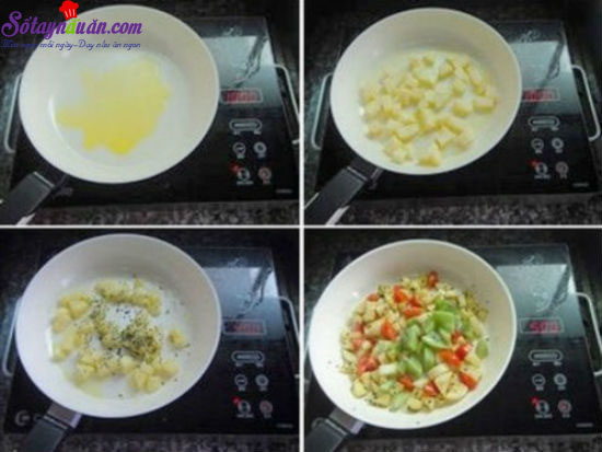 Cách làm bánh pizza hoa quả vừa ngon vừa lạ miệng