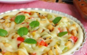 Cách làm bánh pizza hoa quả vừa ngon vừa lạ miệng
