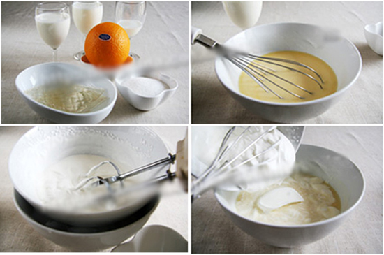 Cách làm bánh pudding cam