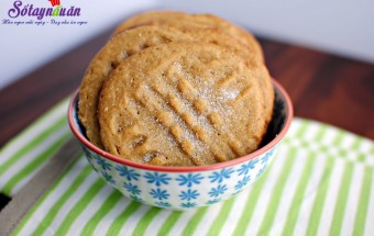 Cách làm bánh quy bơ lạc