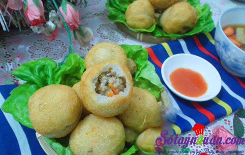 Cách làm bánh rán mặn ngon như ngoài hàng